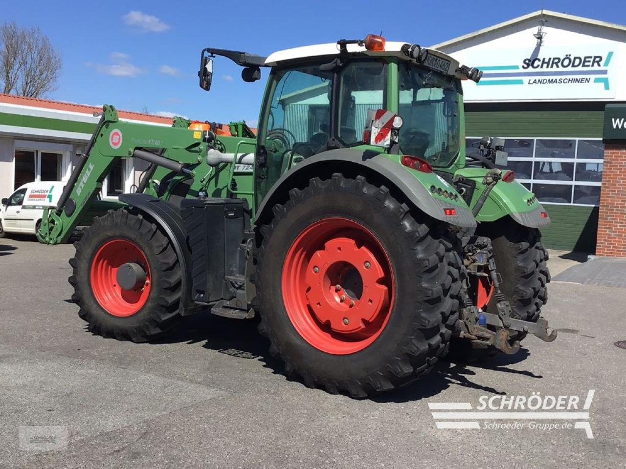 Traktor του τύπου Fendt 724 SCR PROFI PLUS | RTK | RADGEWICHTE, Gebrauchtmaschine σε Penzlin (Φωτογραφία 7)